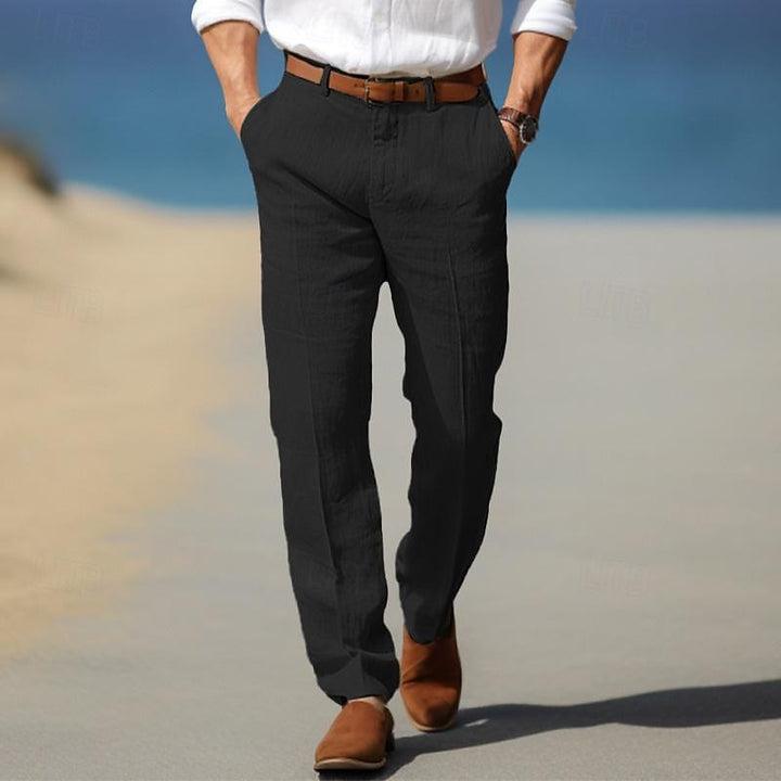 Benoît | Pantalon Luxe en Lin Premium Casual Chic