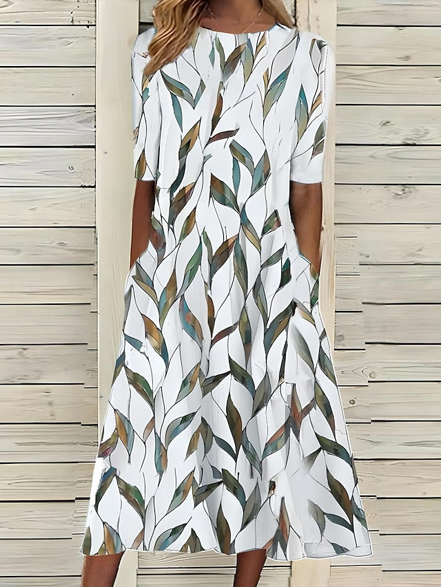 Summerly | Robe légère en coton à imprimé floral