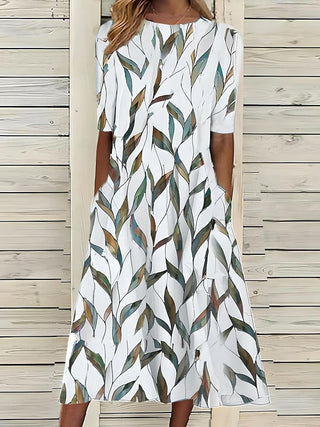 Summerly | Robe légère en coton à imprimé floral