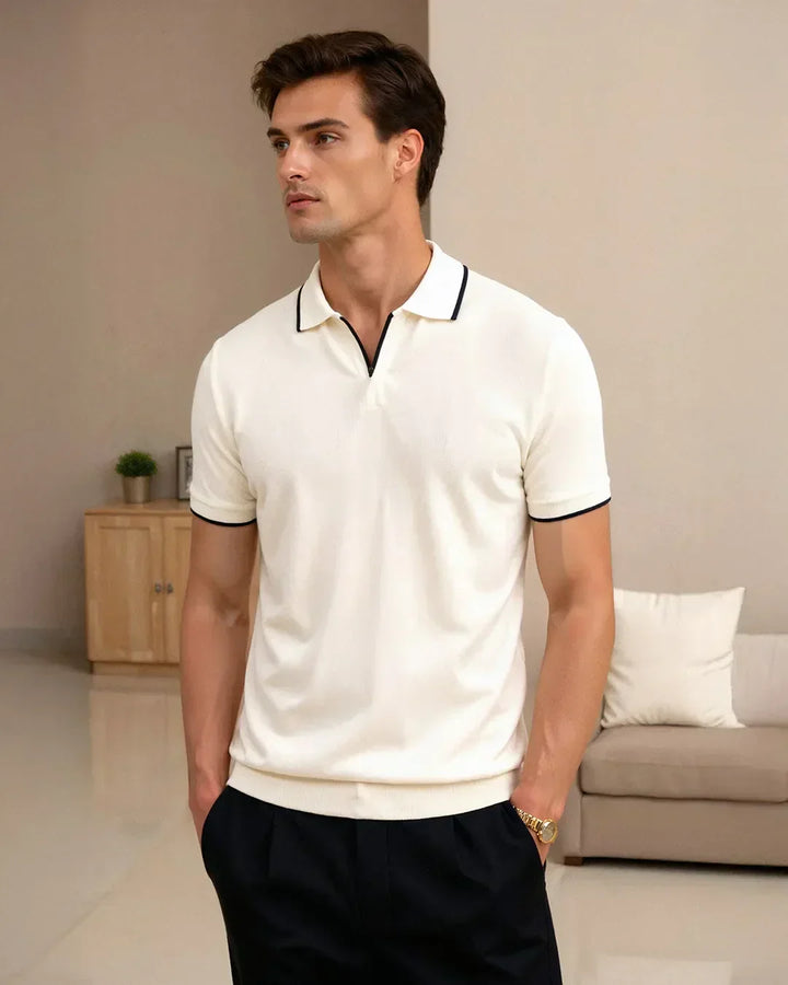 Alexandre | Polo en piqué sur mesure