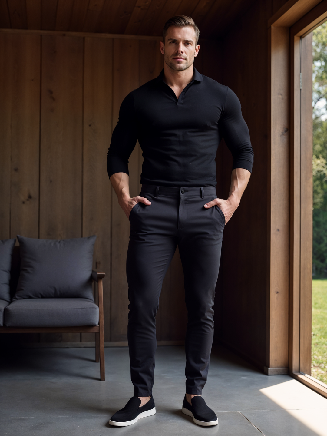 Édouard | Pantalon Stretch Silhouette Affinée