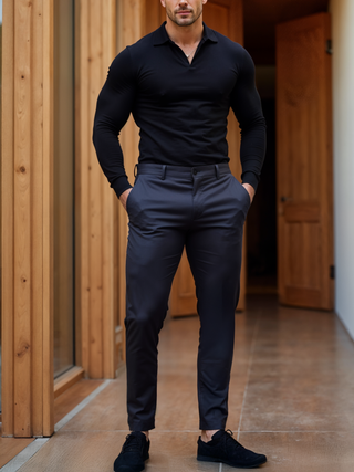 Édouard | Pantalon Stretch Silhouette Affinée