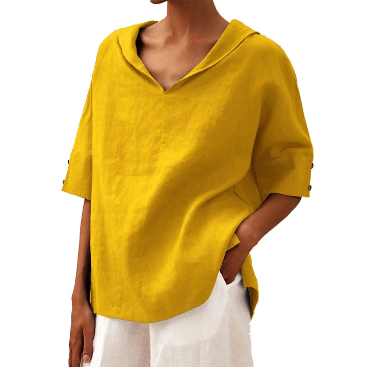 Lola | Chemise élégante en lin pour l'été