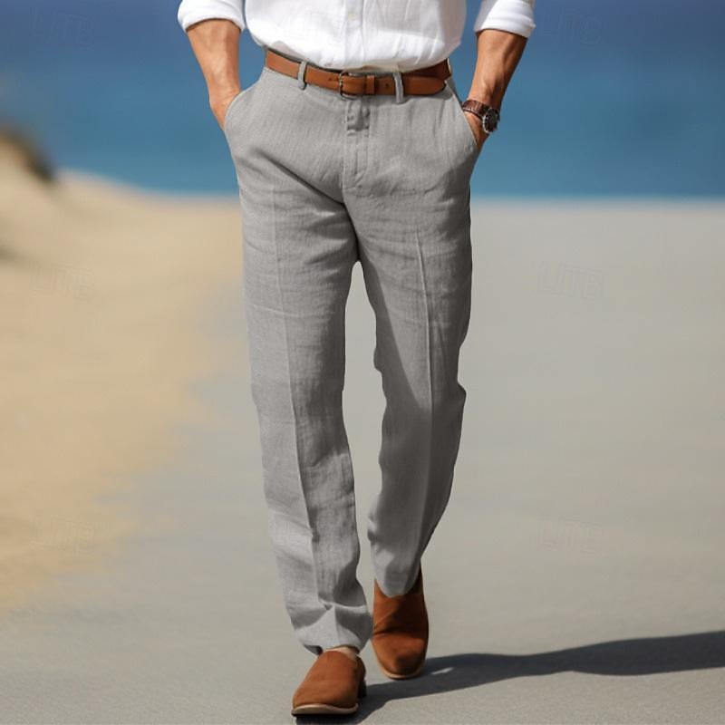 Benoît | Pantalon Luxe en Lin Premium Casual Chic